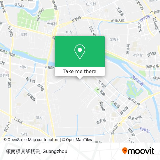 领南模具线切割 map