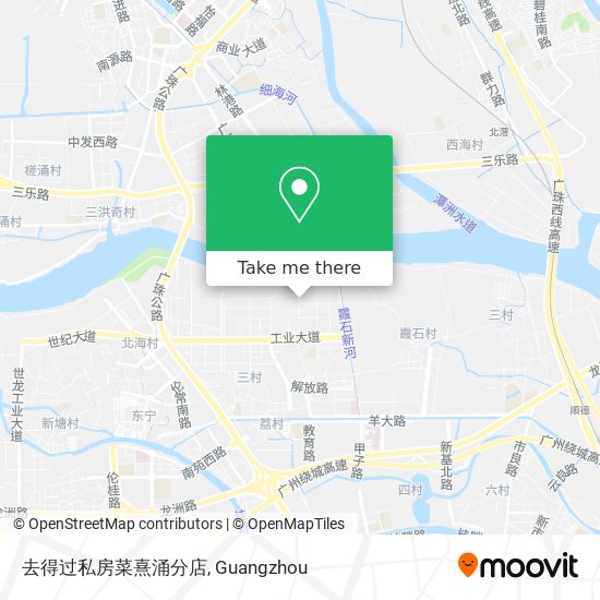 去得过私房菜熹涌分店 map