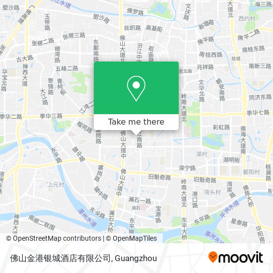佛山金港银城酒店有限公司 map