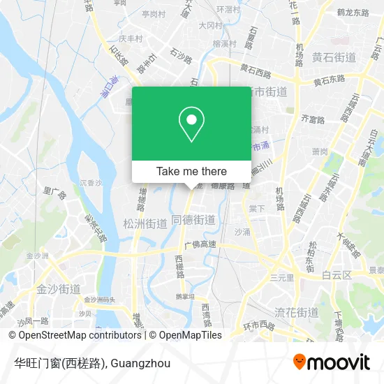 华旺门窗(西槎路) map