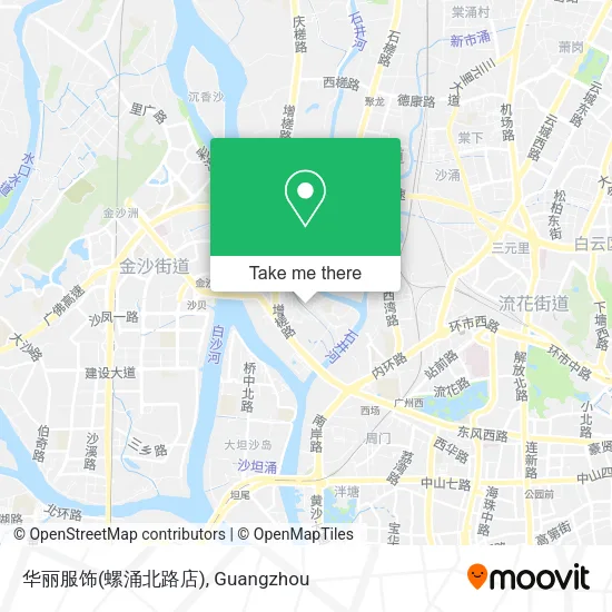 华丽服饰(螺涌北路店) map