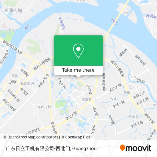 广东日立工机有限公司-西北门 map