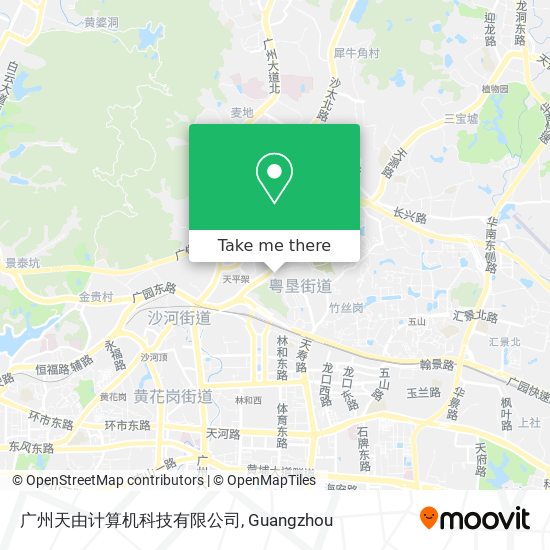 广州天由计算机科技有限公司 map
