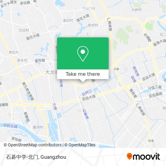 石碁中学-北门 map