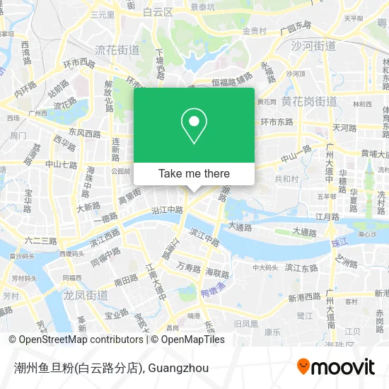 潮州鱼旦粉(白云路分店) map