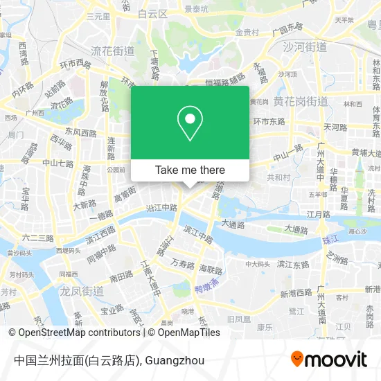 中国兰州拉面(白云路店) map