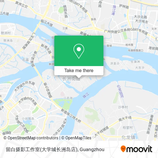 留白摄影工作室(大学城长洲岛店) map