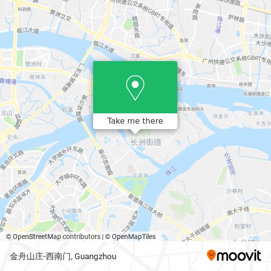 金舟山庄-西南门 map