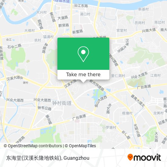 东海堂(汉溪长隆地铁站) map