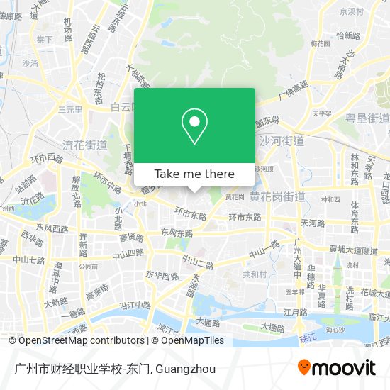 广州市财经职业学校-东门 map