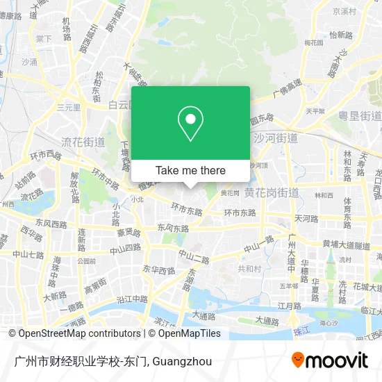 广州市财经职业学校-东门 map