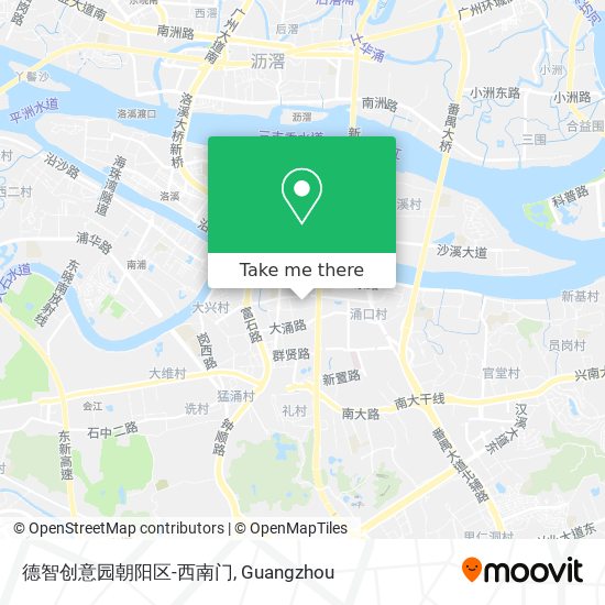 德智创意园朝阳区-西南门 map