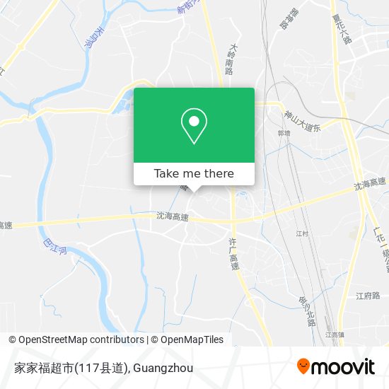 家家福超市(117县道) map