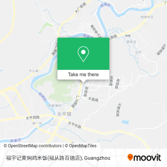 福宇记黄焖鸡米饭(福从路百德店) map