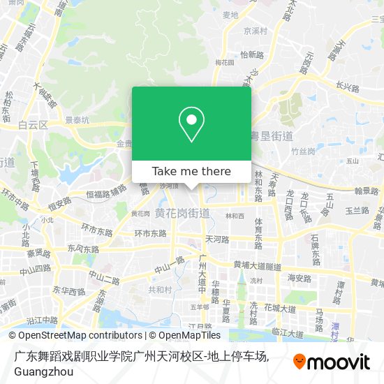 广东舞蹈戏剧职业学院广州天河校区-地上停车场 map