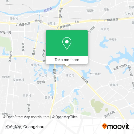 虹岭酒家 map