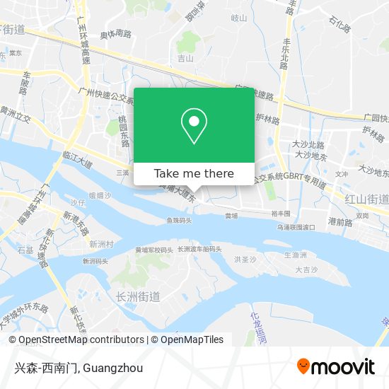 兴森-西南门 map