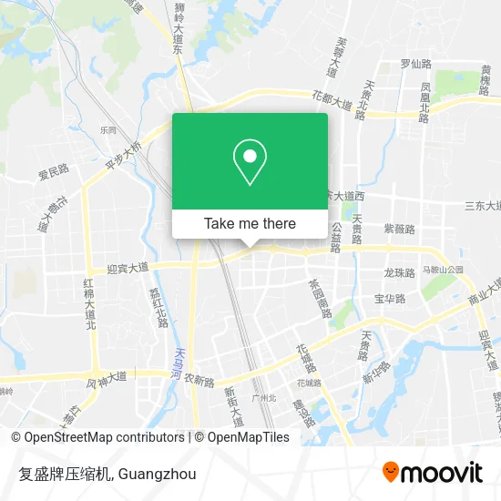 复盛牌压缩机 map