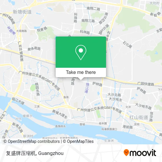 复盛牌压缩机 map