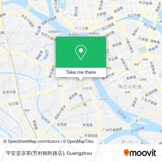 平安堂凉茶(芳村鶴羚路店) map