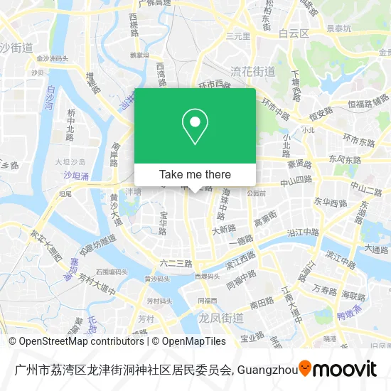 广州市荔湾区龙津街洞神社区居民委员会 map