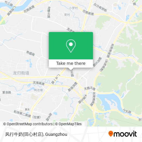 风行牛奶(田心村店) map