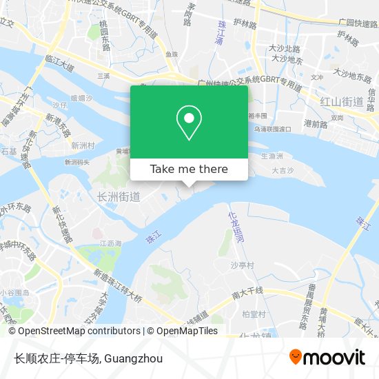 长顺农庄-停车场 map