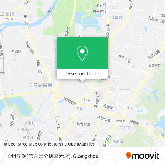 加州汉堡(第六是分店嘉禾店) map