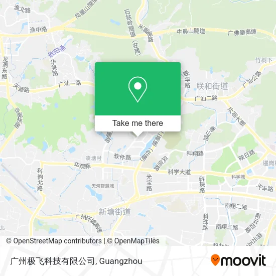 广州极飞科技有限公司 map