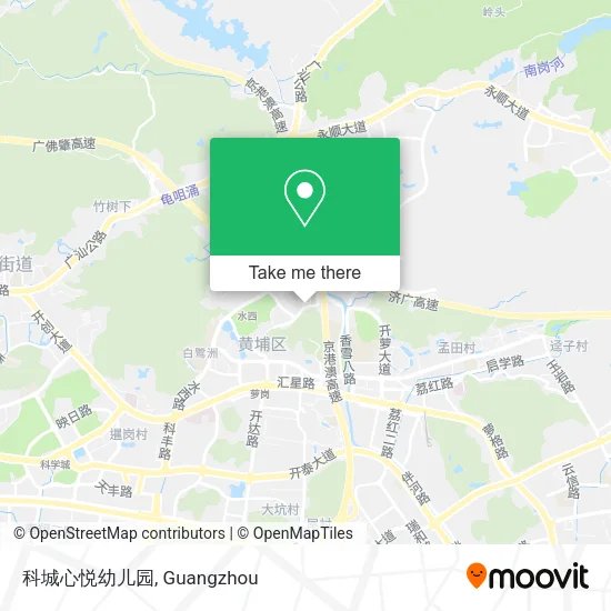 科城心悦幼儿园 map