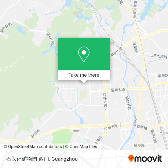 石头记矿物园-西门 map
