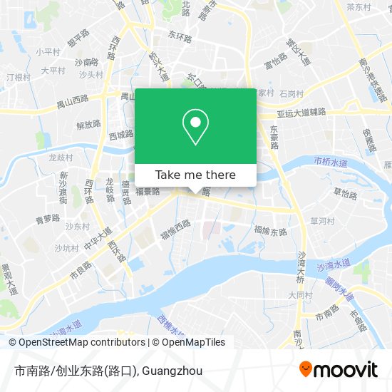 市南路/创业东路(路口) map