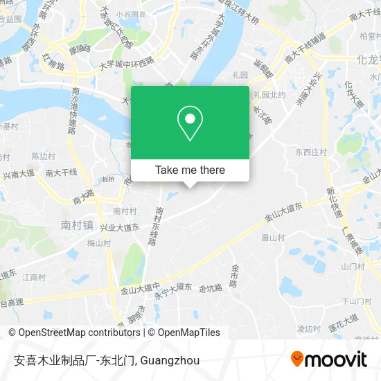 安喜木业制品厂-东北门 map