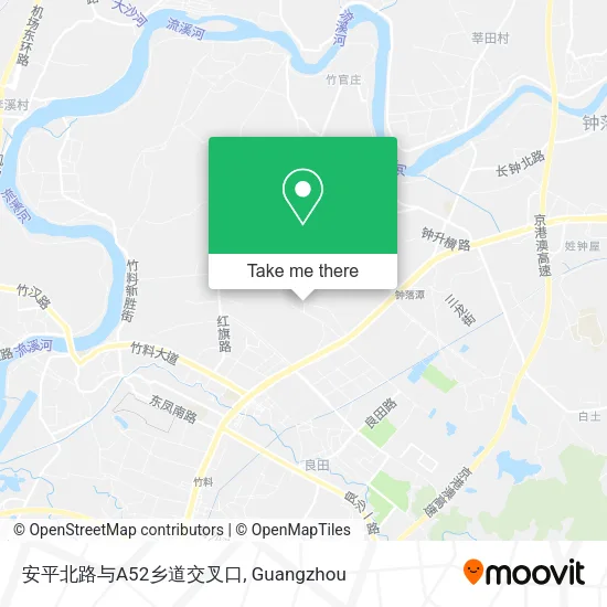 安平北路与A52乡道交叉口 map