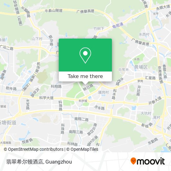 翡翠希尔顿酒店 map