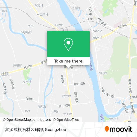 富源成根石材装饰部 map