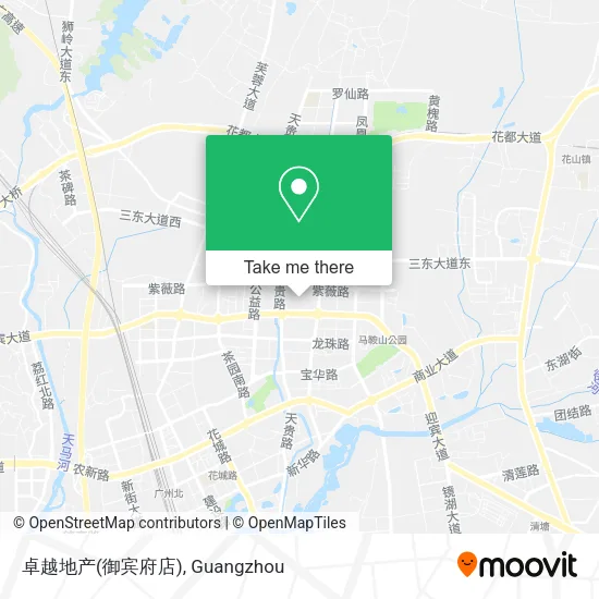 卓越地产(御宾府店) map