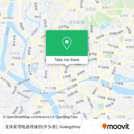 龙珠家用电器维修部(牛头巷) map