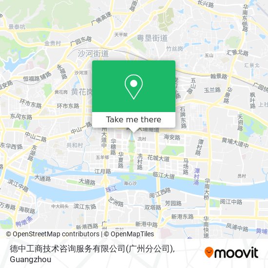 德中工商技术咨询服务有限公司(广州分公司) map