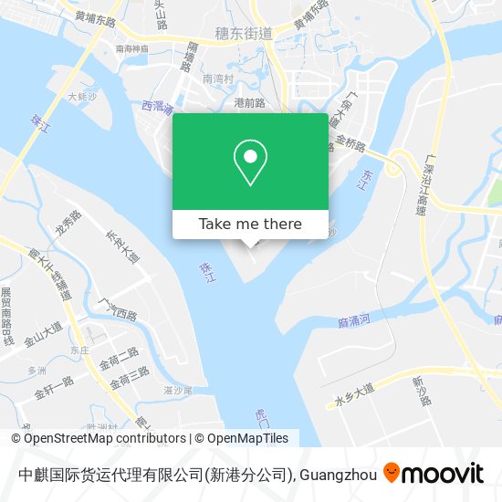 中麒国际货运代理有限公司(新港分公司) map