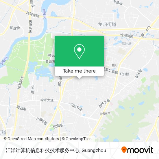汇洋计算机信息科技技术服务中心 map