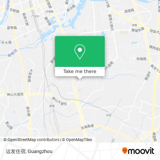 运发住宿 map