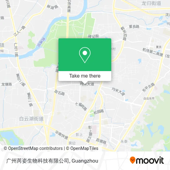广州芮姿生物科技有限公司 map