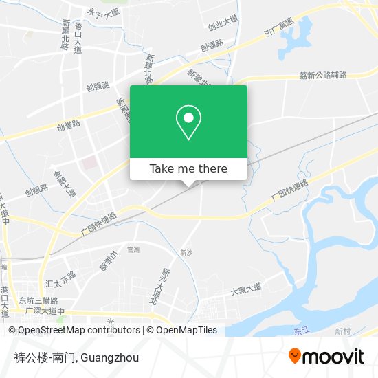 裤公楼-南门 map