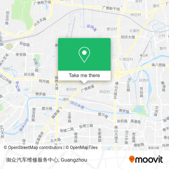 御众汽车维修服务中心 map
