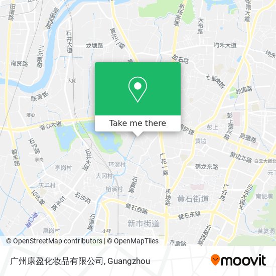 广州康盈化妆品有限公司 map
