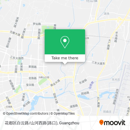 花都区白云路/山河西路(路口) map
