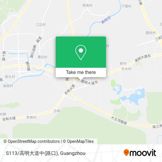 S113/高明大道中(路口) map