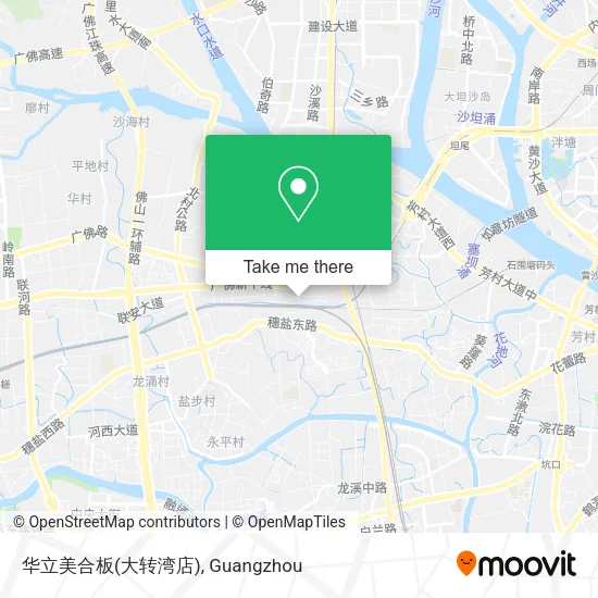 华立美合板(大转湾店) map