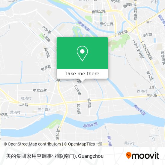 美的集团家用空调事业部(南门) map